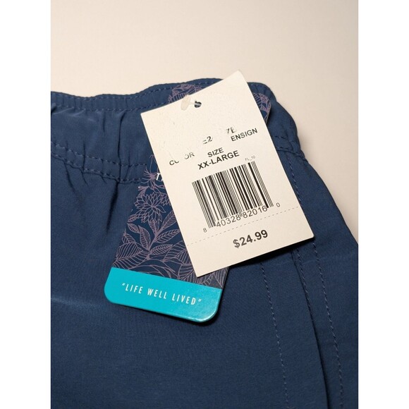 Trinity Coast XXL Mens Blue Swim Trunks With Mesh Lining and Side Pockets - Picture 5 of 5